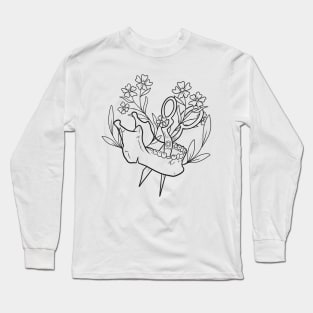 FLORAL JAW Long Sleeve T-Shirt